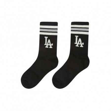 Tất MLB Striped Big Logo Socks LA Dodgers 32SOM1111-07L