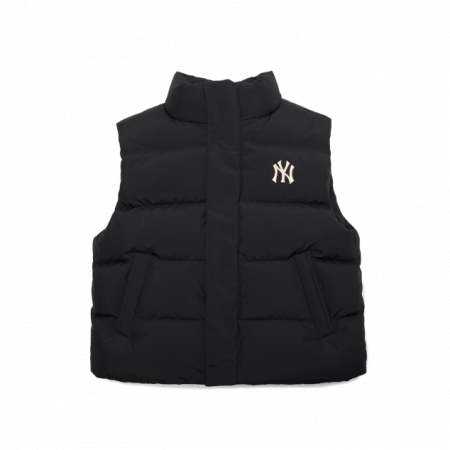 Áo phao MLB Mega logo padded vest New York Yankees 3ADVB0116-50BKS