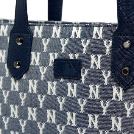 mlb jacquard monogram cross bag