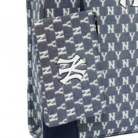 mlb jacquard monogram cross bag