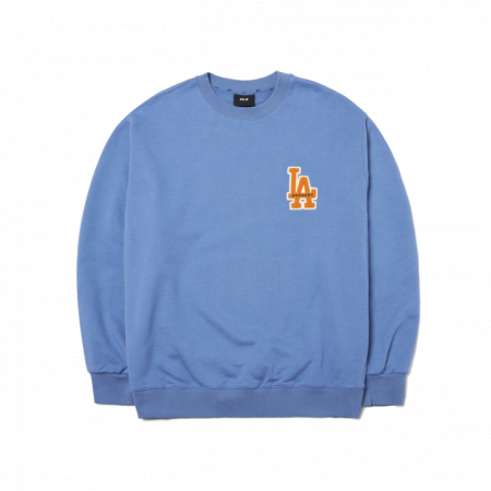 Áo nỉ MLB Logo Basic Applique Overfit Sweatshirt LA Dodgers 3AMTB0214-07BLD