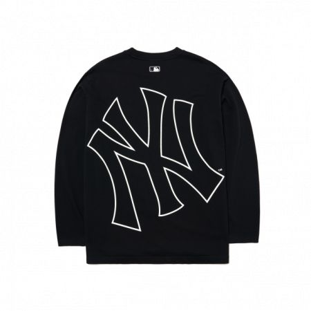 Áo nỉ MLb Basic Megalogo Long Sleeve T-shirt New York Yankees 3ATSL0314-50BKS