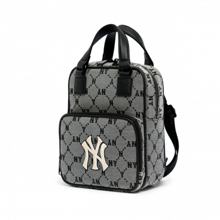 Túi MLB Monogram Diamond Jacquard Mini Backpack New York Yankees 3ABKS031N-50GRS