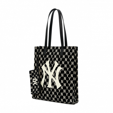 Túi MLB Monogram Shopper Bag New York Yankees 3AORL011N-50BKS
