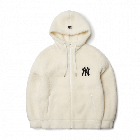Áo hoodie MLB Basic hooded dumble fleece jumper New York Yankees 3AJPF0516-50CRS