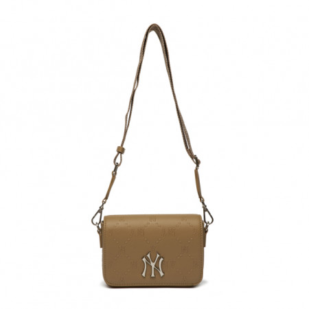 Túi MLB Monogram Diamond Embo Mini Crossbody Bag New York Yankees 3ACRS041N-50BGD