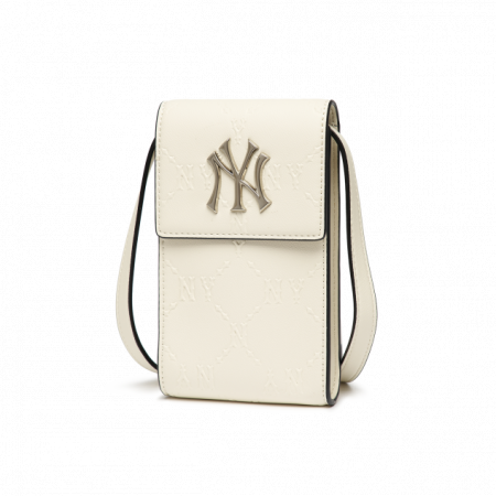 Túi MLB Monogram Diamond Embo Cell Phone Cross Bag New York Yankees 3ACRH041N-50CRS