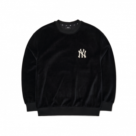 Áo MLB Velvet Mega Overfit Sweatshirt (Setup) New York Yankees 3AMT00314-50BKS