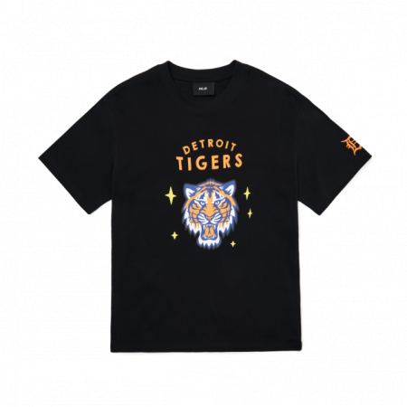 Áo phông MLB The Year of Tiger Short Sleeve T-shirt Detroit Tigers 3ATSC2021-46BKS