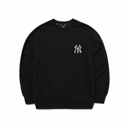 Áo nỉ MLB Check Bag Big Logo Overfit Sweatshirt New York Yankees 3AMTC0121-50BKS