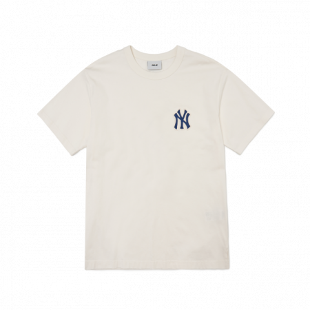 Áo phông MLB Basic Monogram Back Logo Short Sleeve T-shirt New York Yankees 3ATSM2023-50CRS