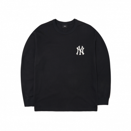 Áo nỉ MLB Basic Medium Logo Long Sleeve T-shirt New York Yankees 3ATS2L021-50BKS