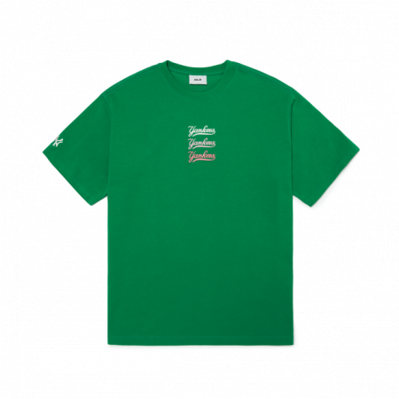 Áo phông MLB Basic Classic Logo Short Sleeve T-shirt New York Yankees 3ATS04023-50GNS