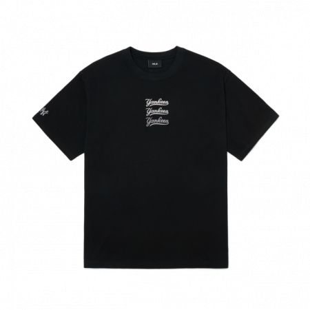 Áo phông MLB Basic Classic Logo Short Sleeve T-shirt New York Yankees 3ATS04023-50BKS