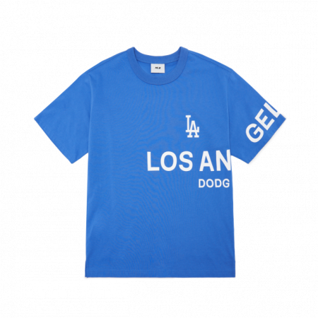 Áo phông MLB Basic Canvas T-shirt LA Dodgers 3ATS07023-07BLS