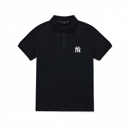 Áo polo MLB Men's Basic Slim Fit Collar T-shirt New York Yankees 3LPQ01023-50BKS
