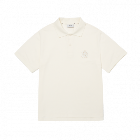 Áo polo MLB Men's Basic Slim Fit Collar T-shirt New York Yankees 3LPQ01023-50CRS