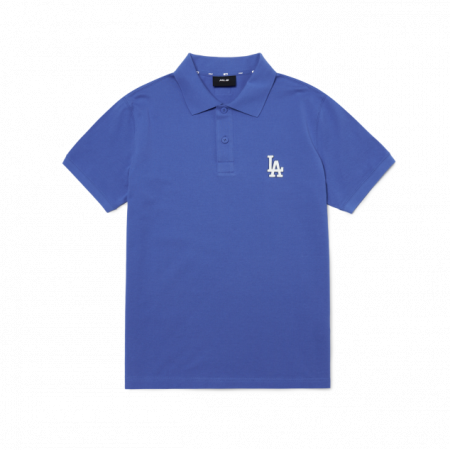 Áo polo MLB Men's Basic Slim Fit Collar T-shirt LA Dodgers 3LPQ01023-07BLS