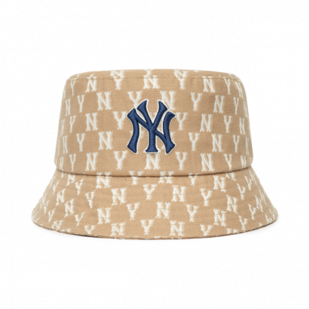 Mũ MLB Monogram Classic Bucket Hat New York Yankees 3AHTFF02N-50BGD