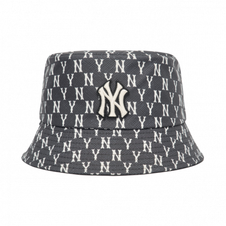 Mũ MLB Monogram Classic Reversible Bucket Hat New York Yankees 3AHTM022N-50BKS