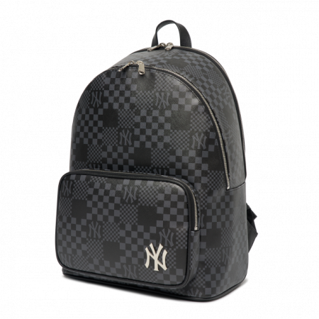 Túi MLB Checkerboard Backpack New York Yankees 3ABKM032N-50BKS
