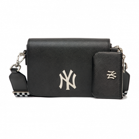 Túi MLB Checkerboard Mini Crossbody Bag New York Yankees 3ACRS042N-50BKS