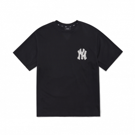Áo phông MLB Thin Ball Back Logo Short Sleeve T-shirt New York Yankees 3ATSS2023-50BKS