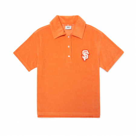 Áo phông MLB Women's Basic Terry Collar T-shirt San Francisco Giants 3FPQ61023-14ORD