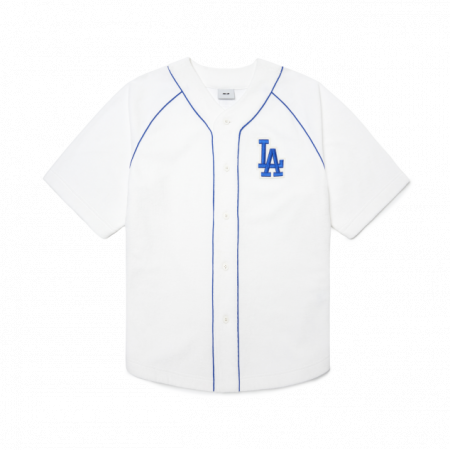 Áo phông MLB Basic Terry Overfit Baseball Shirt LA Dodgers 3ABS60123-07WHS