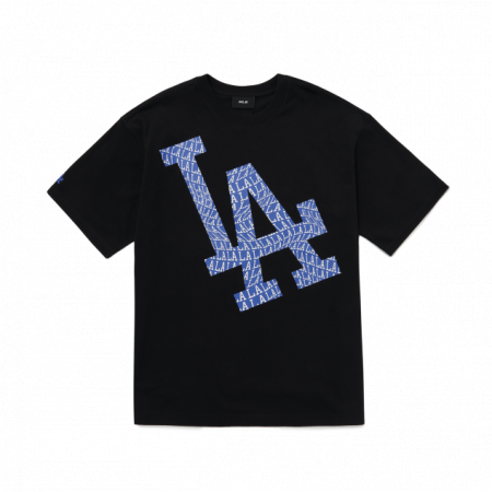 Áo phông MLB Illusion Mega Overfit Short Sleeve T-shirt LA Dodgers 3ATS60023-07BKS