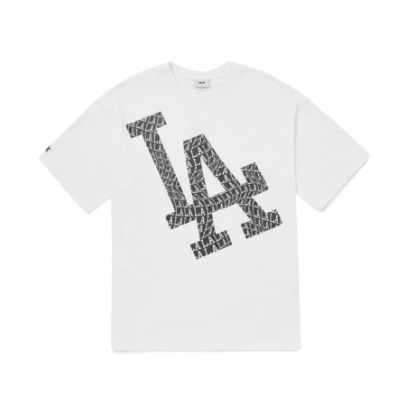 Áo phông MLB Illusion Mega Overfit Short Sleeve T-shirt LA Dodgers 3ATS60023-07WHS