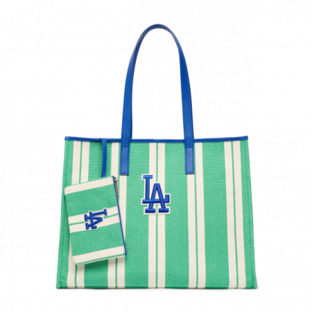 Túi MLB Ethnic Stripe Tote Bag LA Dodgers 3AORL0323-07MTS
