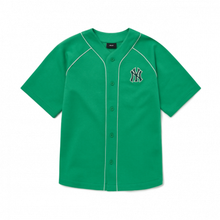 Áo phông MLB Cursive Baseball Shirt New York Yankees 3ABSR0124-50GNS