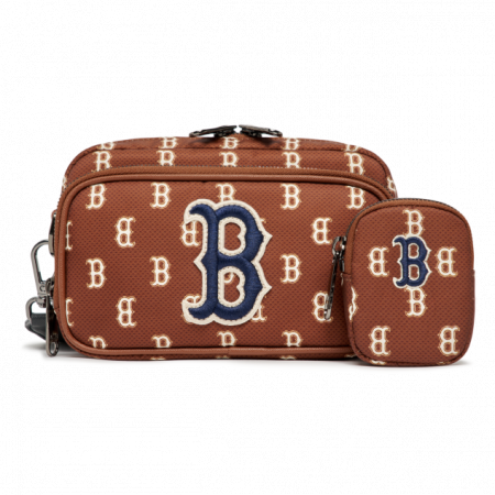 Túi MLB Classic Monogram Mini Crossbody Bag Boston Red Sox 3ACRS012N-43BRD