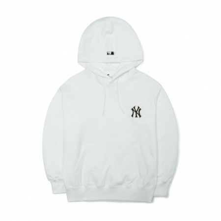 Áo hoodie mLB Checkerboard Big Logo Overfit Hoodie New York Yankees 3AHDO0126-50WHS