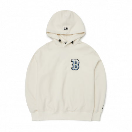 Áo hoodie MLB Uniski Micro Fleece Hoodie Boston Red Sox 3AHDBS124-43CRS