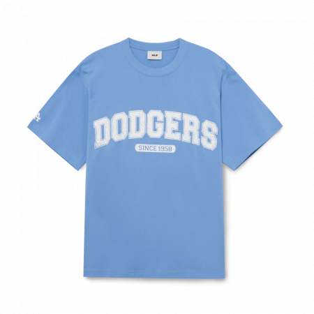 Áo phông MLB Varsity Logo Overfit Short Sleeve T-Shirt LA Dodgers 3ATSV0633-07CBL
