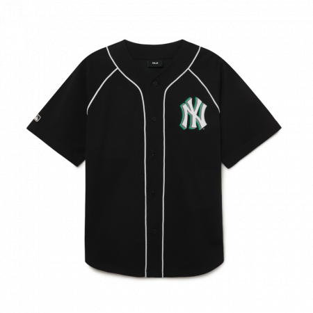 Áo MLB Sunny Beach Graphic Baseball Shirt New York Yankees 3ABSR0133-50BKS