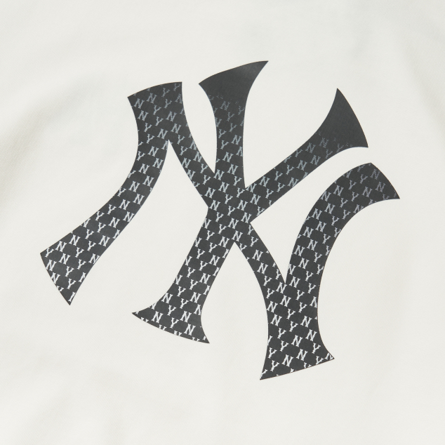 MLB Gradient Monogram Overfit Hoodie New York Yankees –
