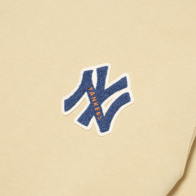 Áo nỉ MLB Logo Basic Applique Overfit Sweatshirt New York Yankees 