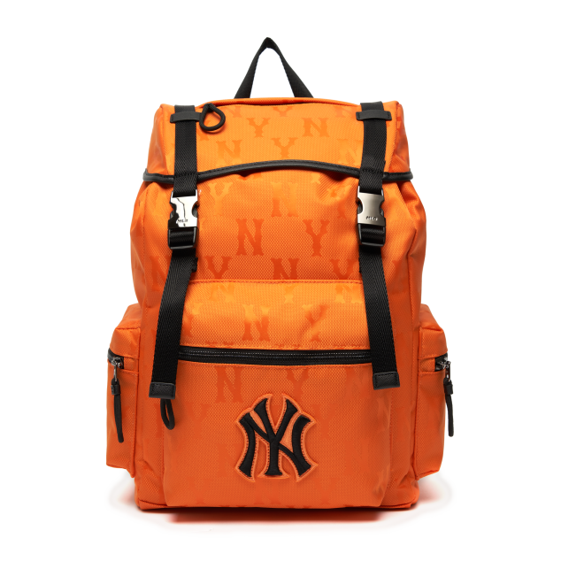 Balo MLB Monogram Nylon Jacquard Backpack New York Yankees 