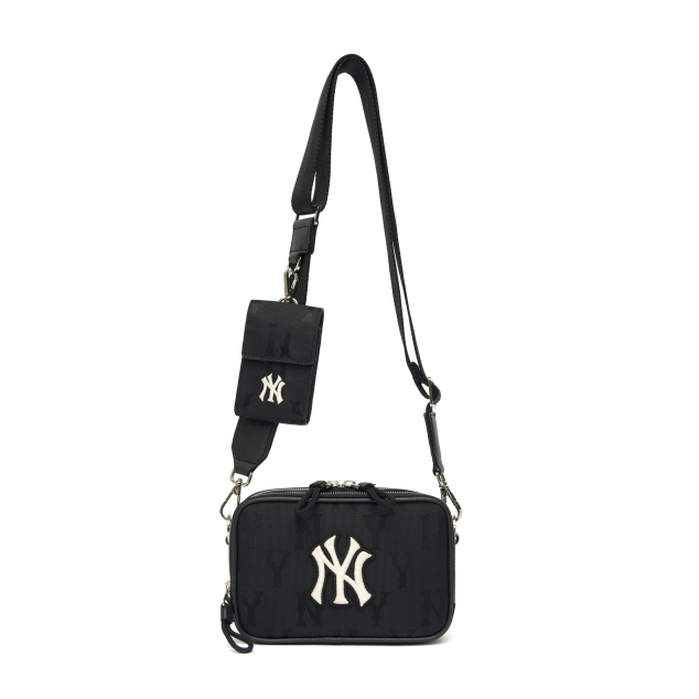  Túi MLB Monogram Jacquard Mini Crossbody Bag New York Yankees  [3ACRS022N 50BKS]