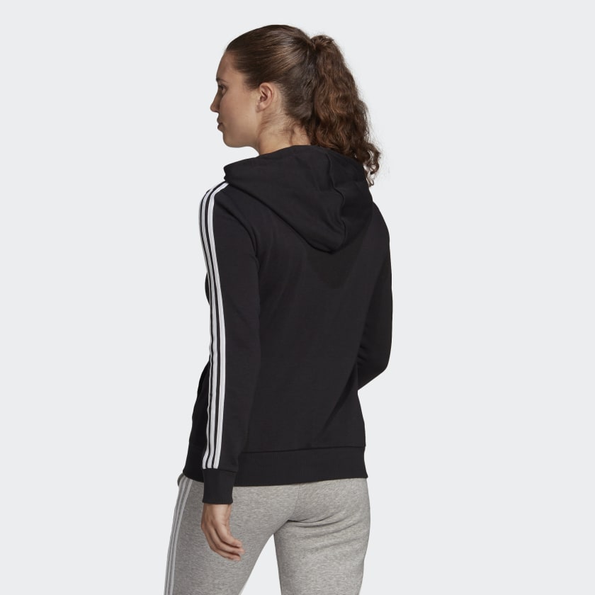 grand choix de Pochettes / Sacoches  Sb-roscoffShops ! - Livraison  Gratuite - Sacoche homme - Taille adidas Training 3-stripes cropped hoodie  in grey