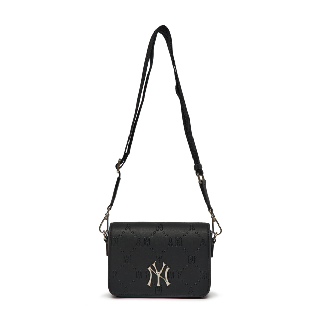 MLB Mini Monogram Embo Crossbag NY Yankees Black + 1 - V Dreamer Store