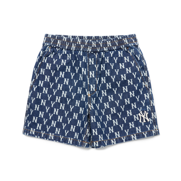 Toby Authentic - M.L.B - Monogram Denim Short Pants