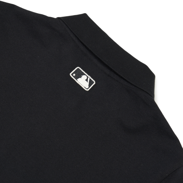 Áo polo MLB Women's Basic Slim Fit Collar T-shirt New York Yankees 