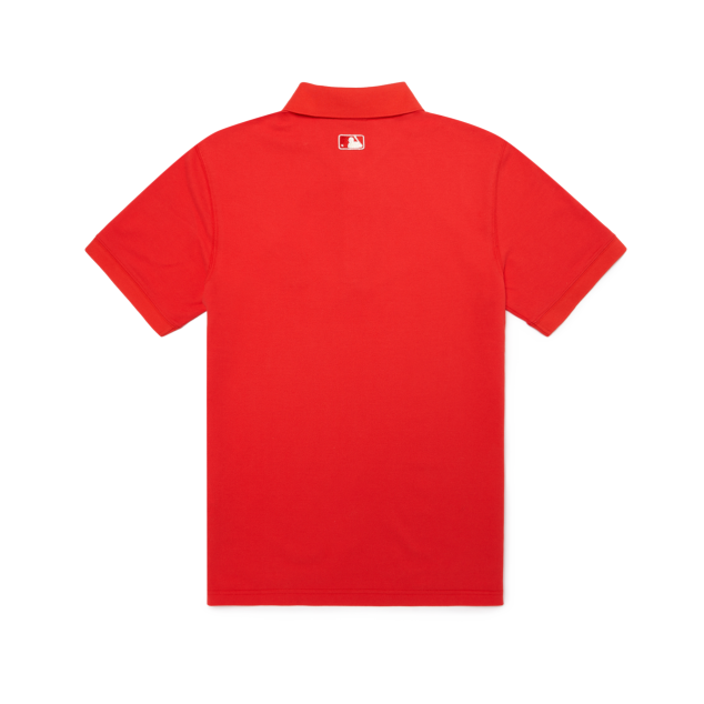 Áo Polo Mlb Men'S Basic Slim Fit Collar T-Shirt Boston Red Sox  3Lpq01023-43Rdl