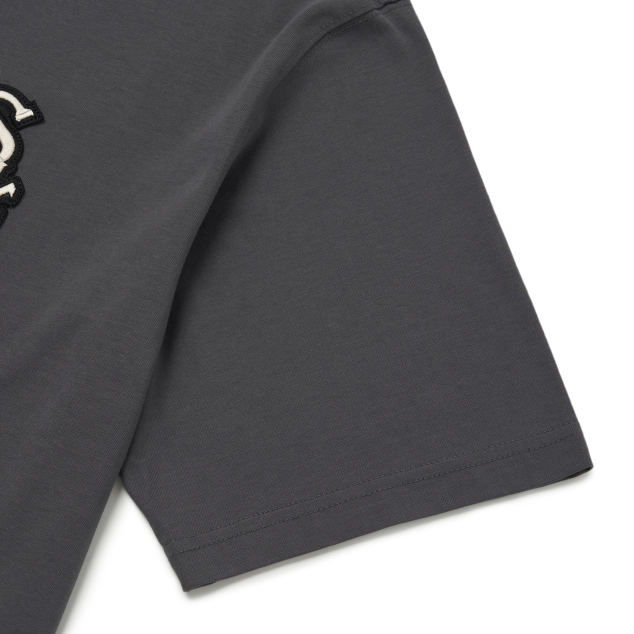 MLB Korea - City Life Overfit Short Sleeve T-Shirt Charcoal Grey / S