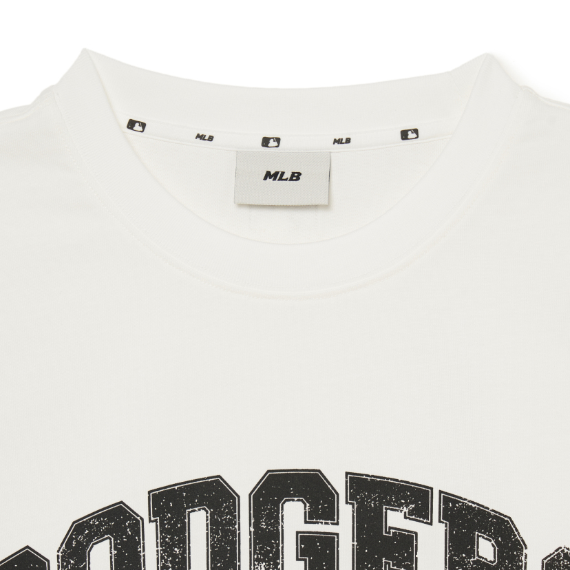 Áo MLB Varsity Graphic Long Sleeve T-Shirt LA Dodgers 3ATSV0134-07WHS