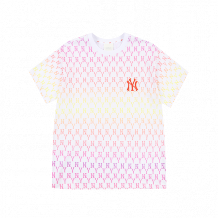 Áo phông MLB Monogram Allover Gradient Overfit Short Sleeve T-Shirt New York Yankees 31TSMC131-50R